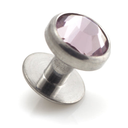 Titanium Dermal Jewelled Skin Diver