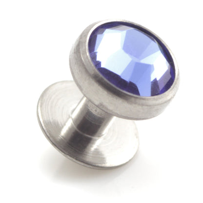 Titanium Dermal Jewelled Skin Diver