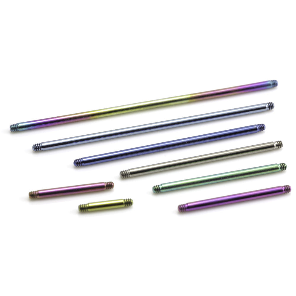 Titanium External Thread Barbell Stem