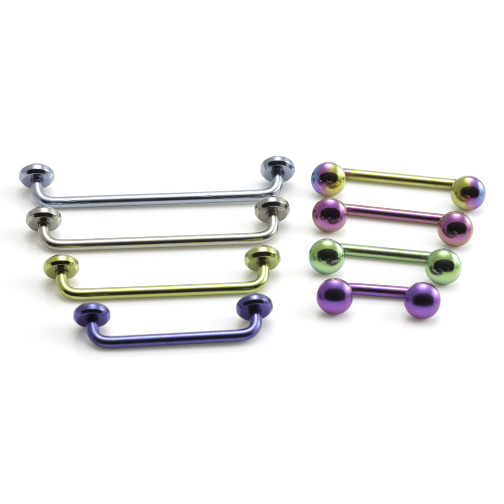 Titanium External Thread Disk Surface Bar - UK Made