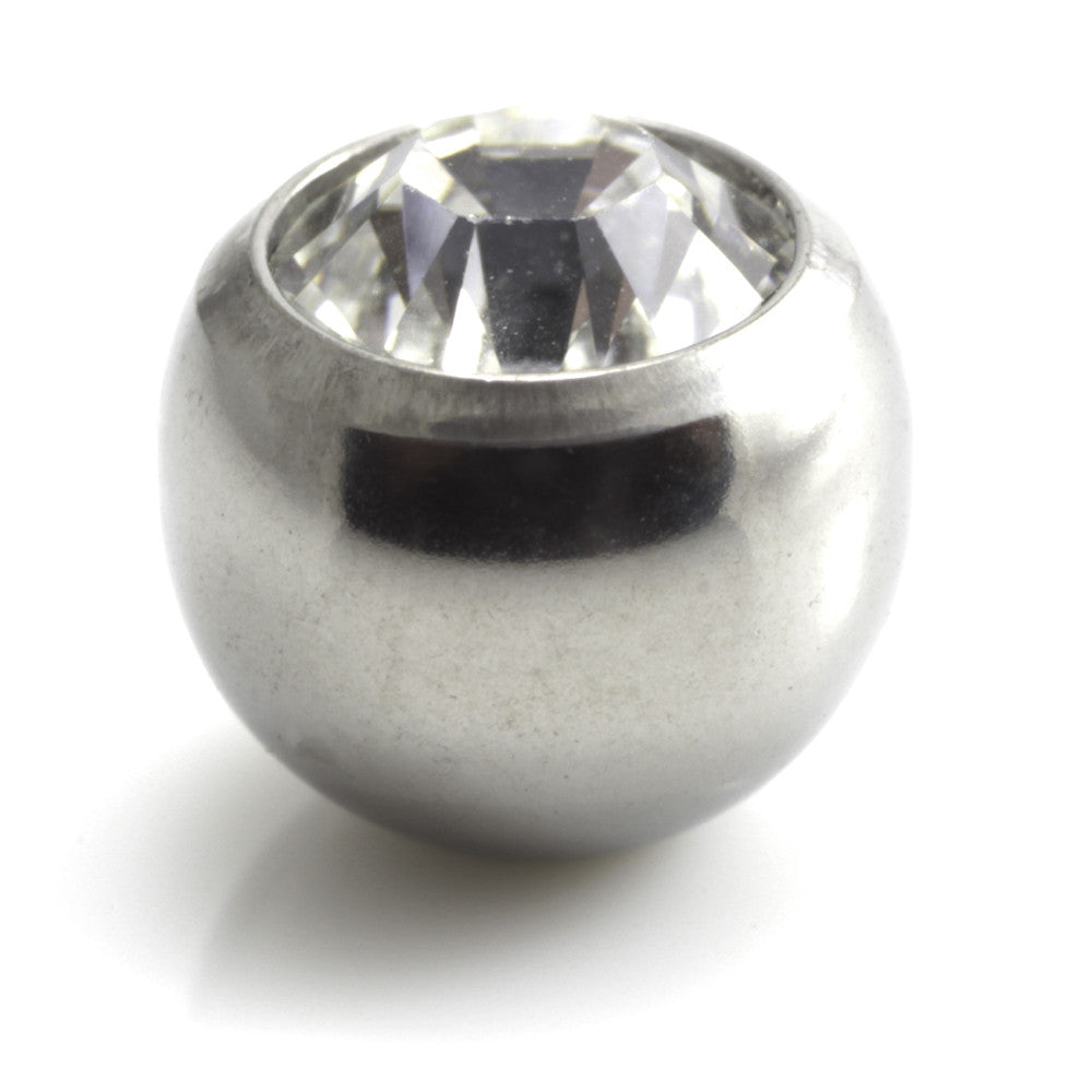 Titanium External Thread Micro Gem Ball