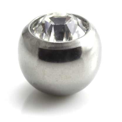Titanium External Thread Micro Gem Ball