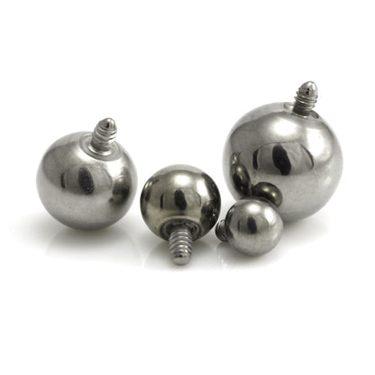 Titanium Internal Thread Plain Micro Ball