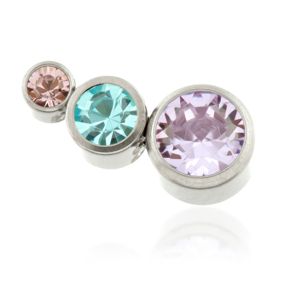 Ti Internal Micro Tear Drop - Lilac