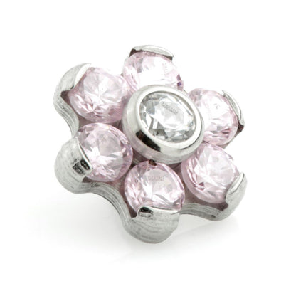 Ti Internal Micro Gem Flower Attachment (6 petals)