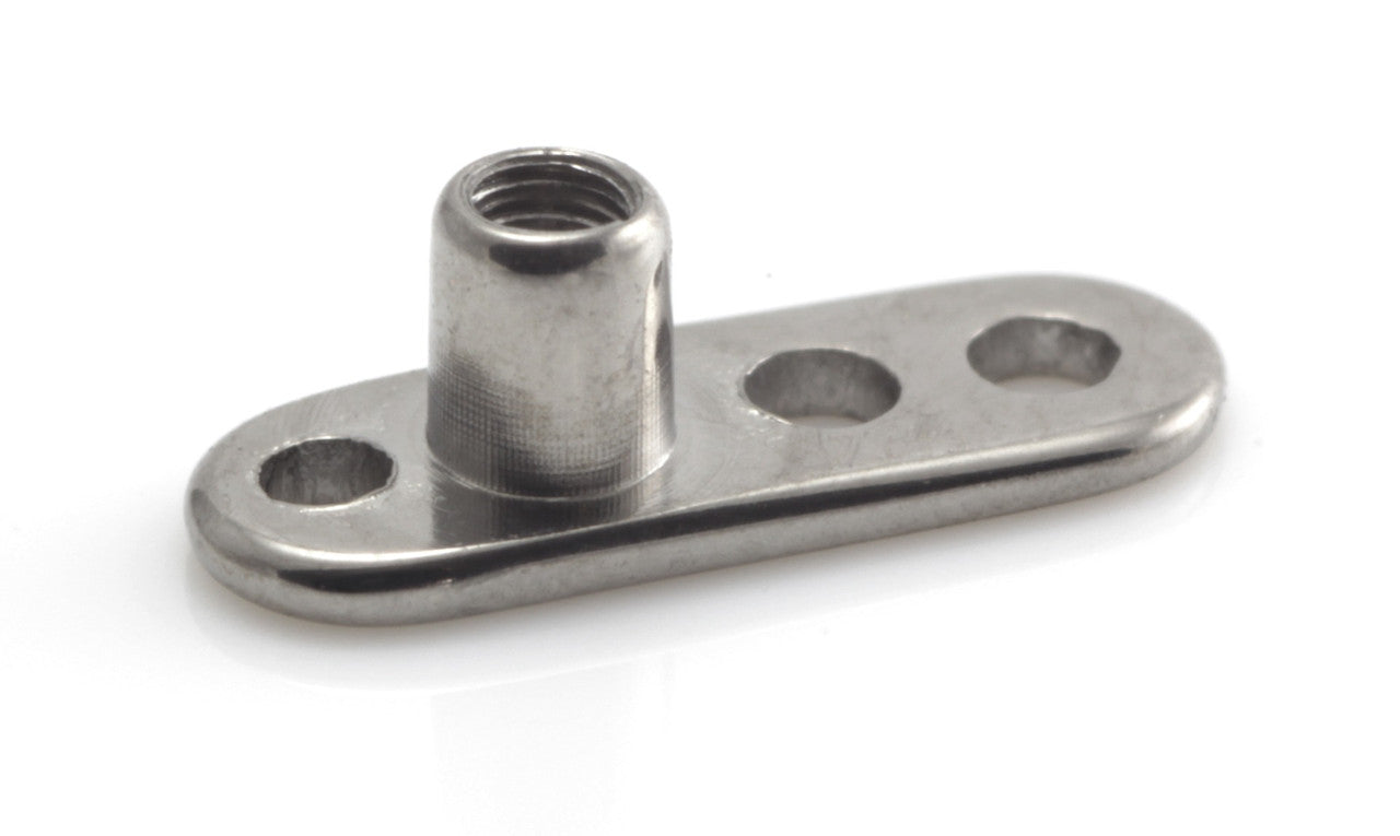 Base Support All Thread Titanium Internal Thread Anchor Base | Wholesale Body Jewellery