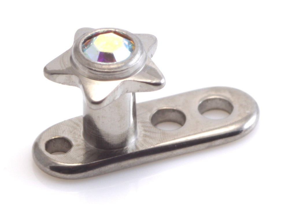 Titanium Internal Thread Anchor With Ti Gem Star