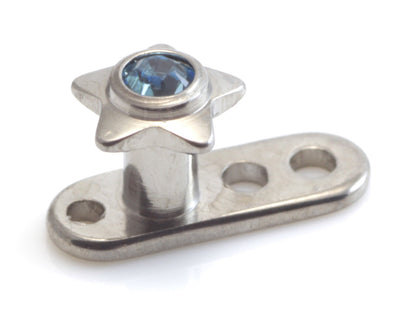 Titanium Internal Thread Anchor With Ti Gem Star