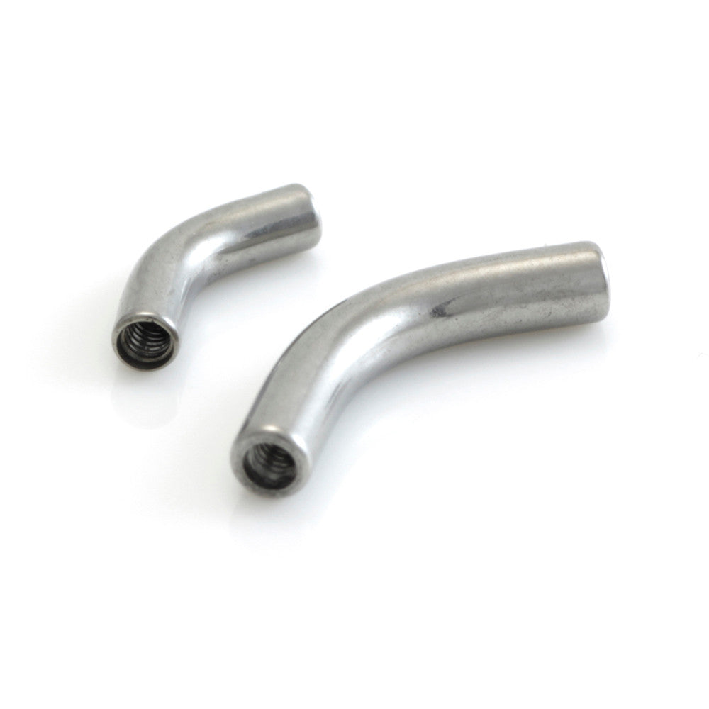 Titanium Internal Thread Banana Bar Stem