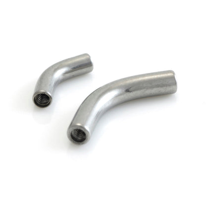 Titanium Internal Thread Banana Bar Stem