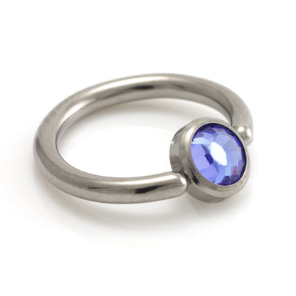 Titanium Internal Thread Jewelled Dimp Disk BCR