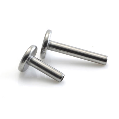 Titanium Internal Thread Small Base Labret Stem (1.6mm)