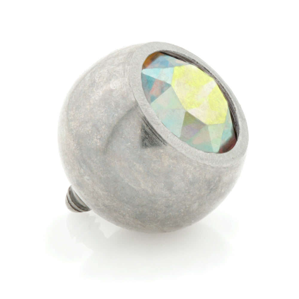 Titanium Internal Thread Micro Gem Ball