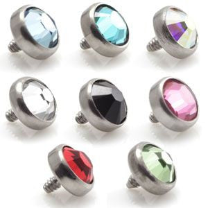 Titanium Internal Thread Micro Gem Disk