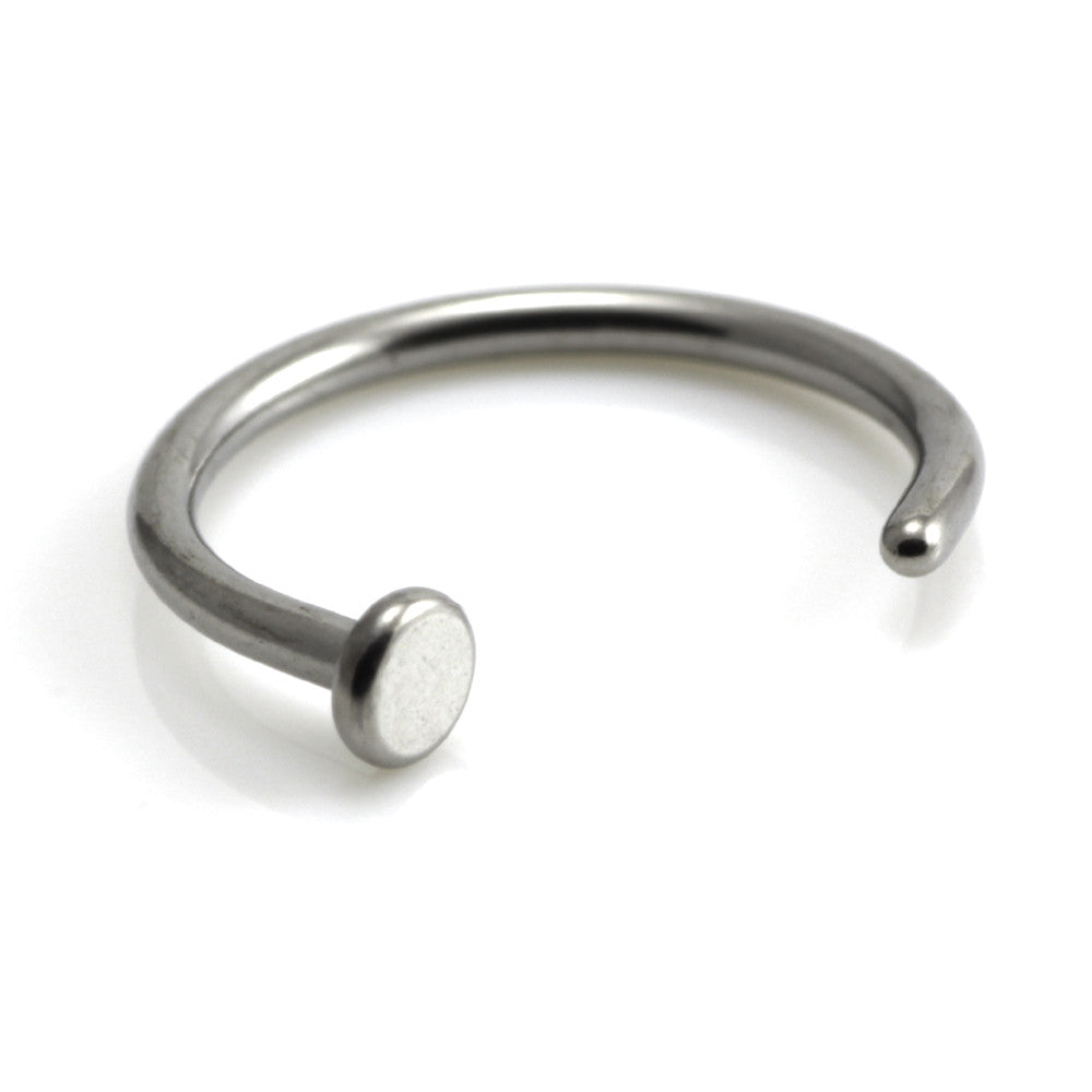 Titanium Open Nose ring
