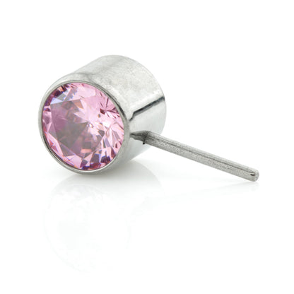 Titanium Threadless Forward Facing Gem Disk