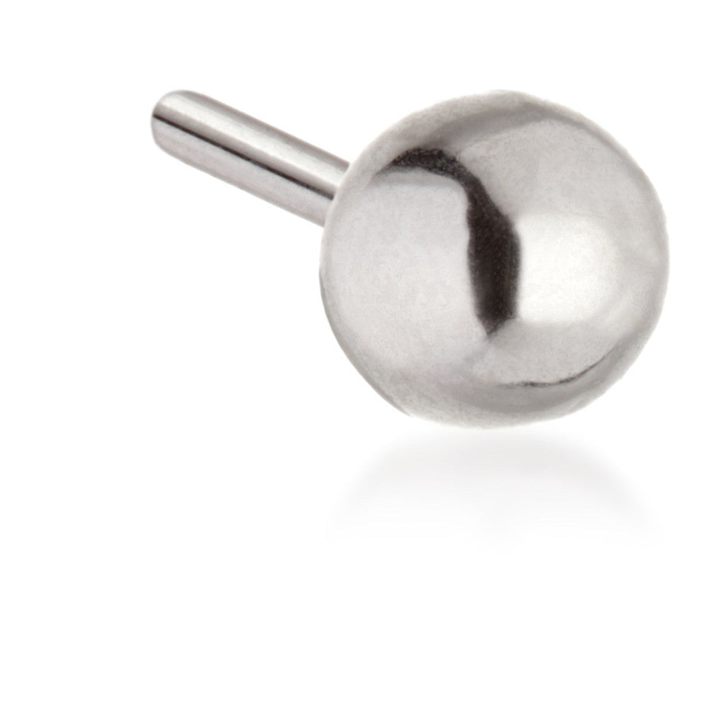 TL - 14ct Threadless Gold Ball Pin Attachment
