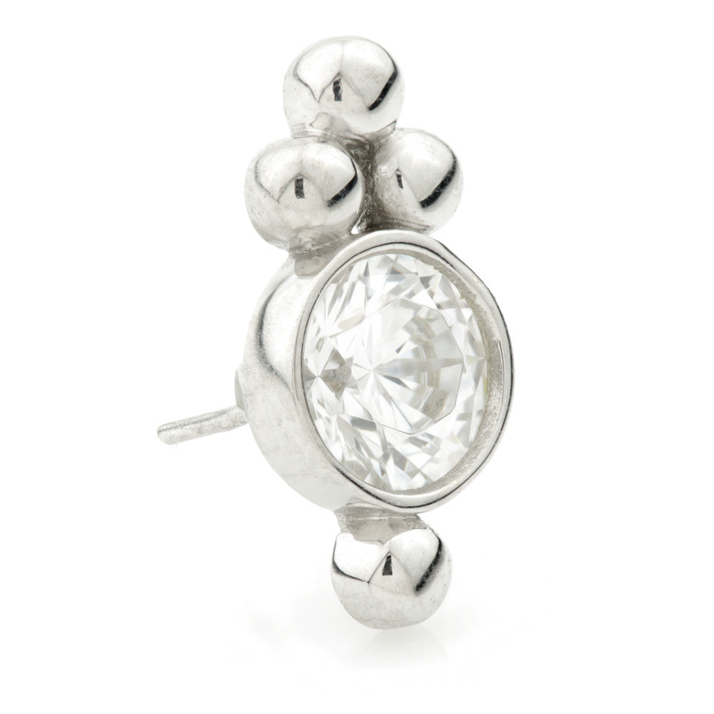 TL - 14ct Gold Caeli Cluster Threadless Attachment