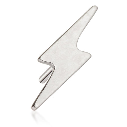 TL - 14ct Threadless Gold Lightning Bolt Pin Attachment