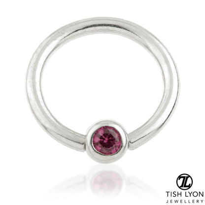 TL - 14ct Gold Rhodolite BCR - 1.6mm