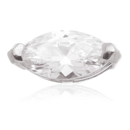 TL - 14ct Internal Gold Marquise Gem Attachment