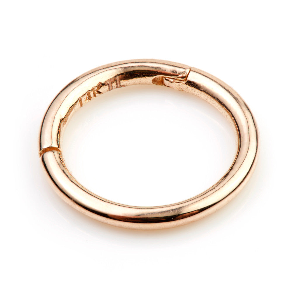 TL - 18ct Gold Hinge Segment Ring