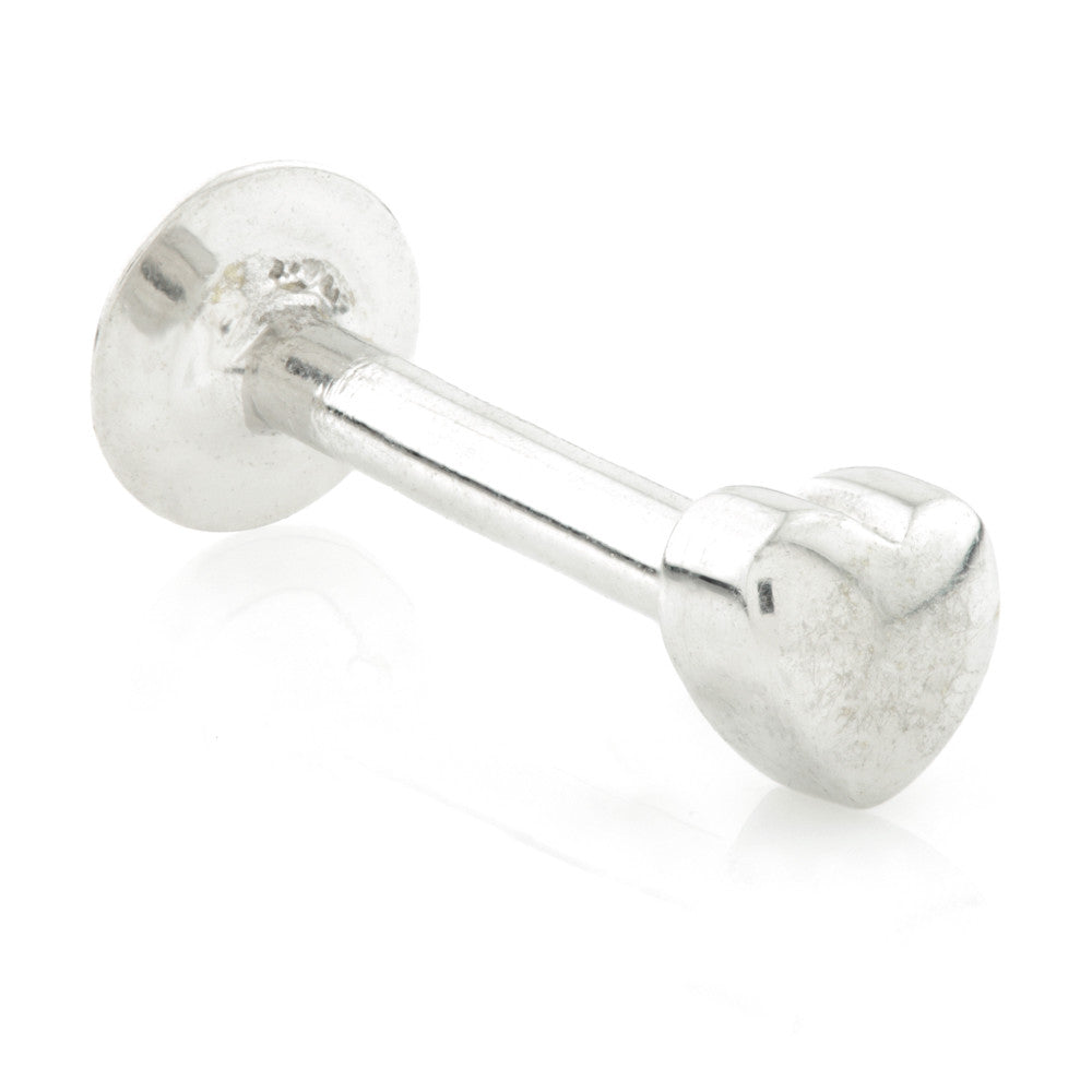 TL - 9ct Gold Heart Tragus Labret