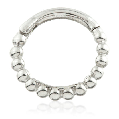 TL - Gold Bubble Hinge Ring