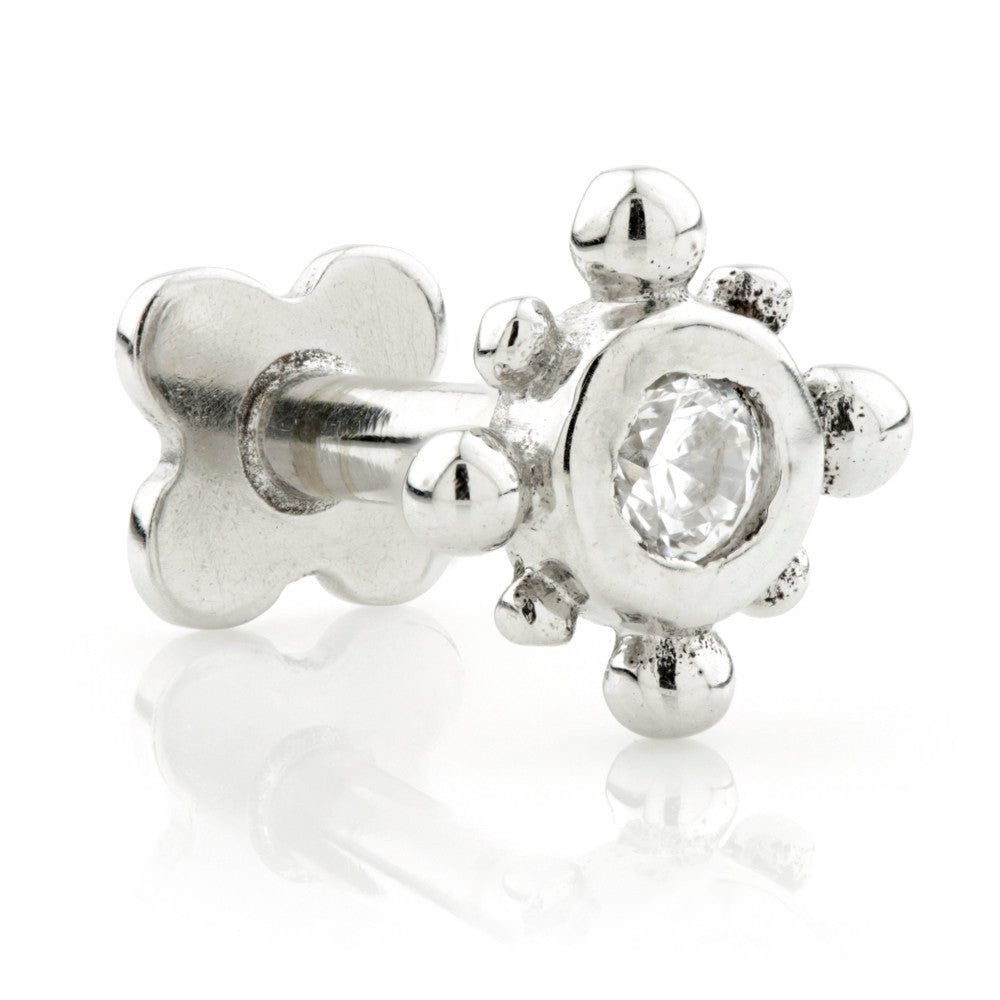 TL - Gold Gem Dot Internal Labret