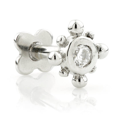 TL - Gold Gem Dot Internal Labret
