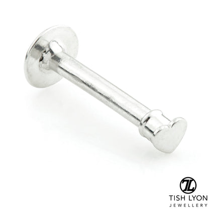 TL - Gold Heart Labret