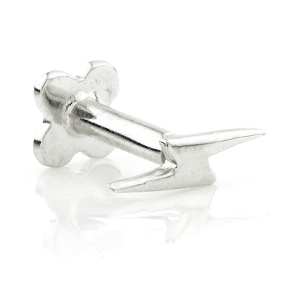 TL - Gold Lightning Bolt Internal Labret