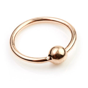 TL - Gold Seamless BCR Twist Ring