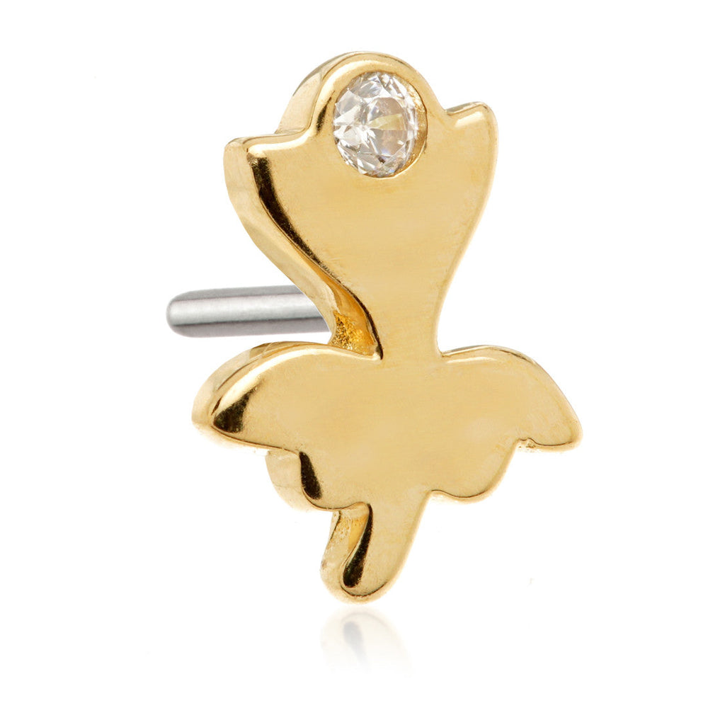 TL Lelia - 14ct Gold Threadless Attachment