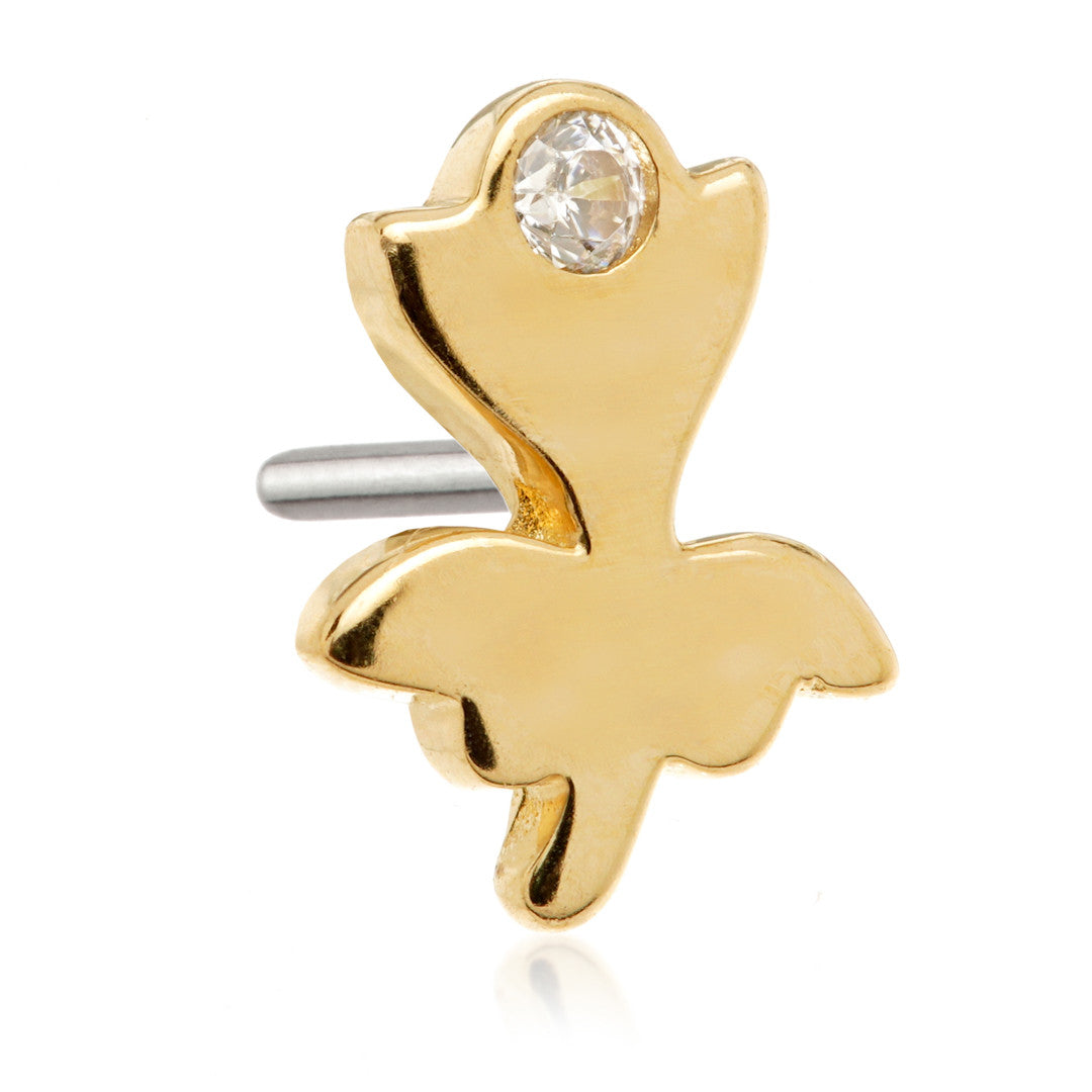 TL Lelia - 14ct Gold Threadless Attachment