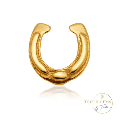 TL Lucky Horse Shoe Tooth Gem