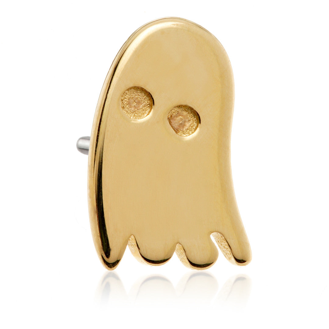 TL Swoosh - 14ct Gold Threadless Attachment