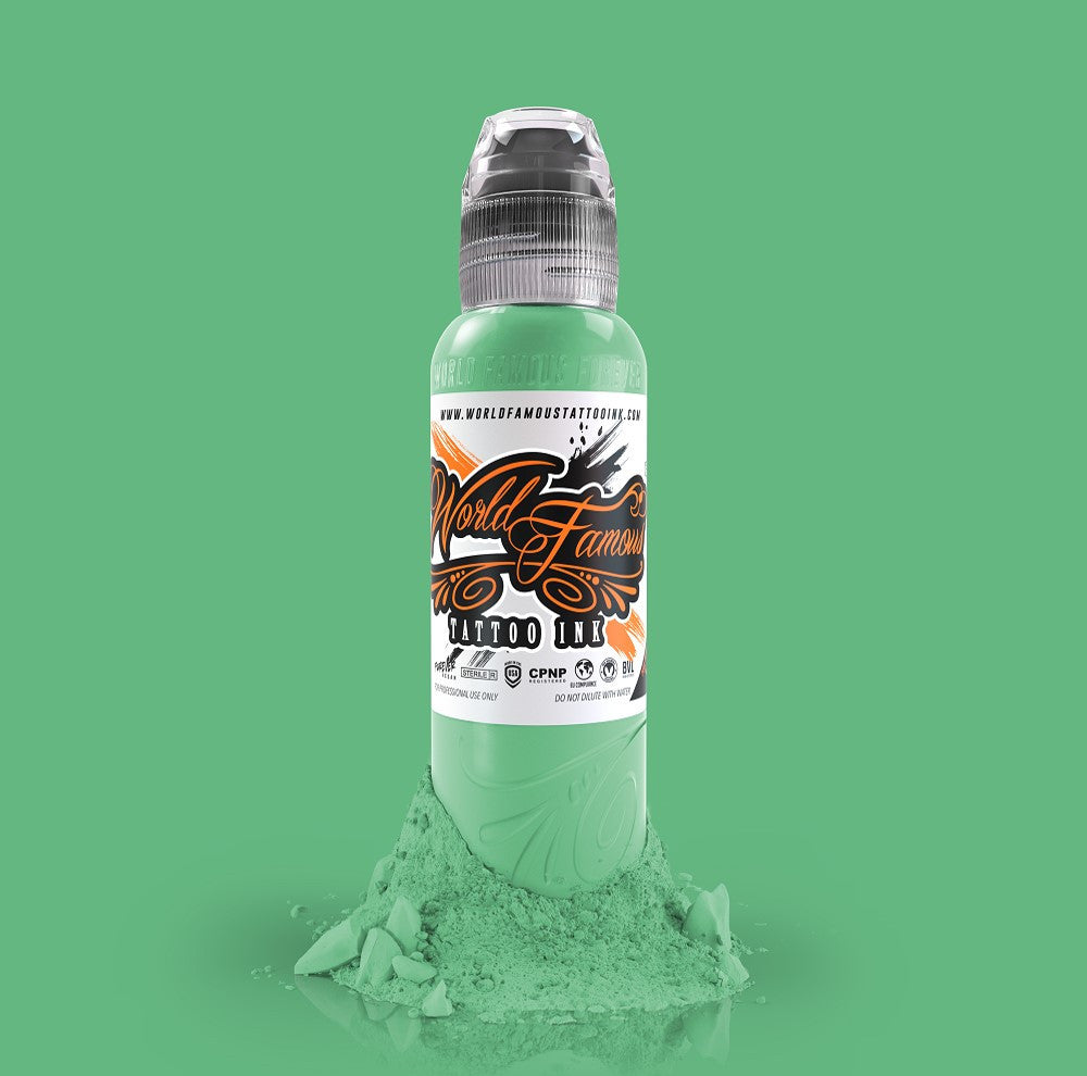 World Famous Ink Columbus Seafoam