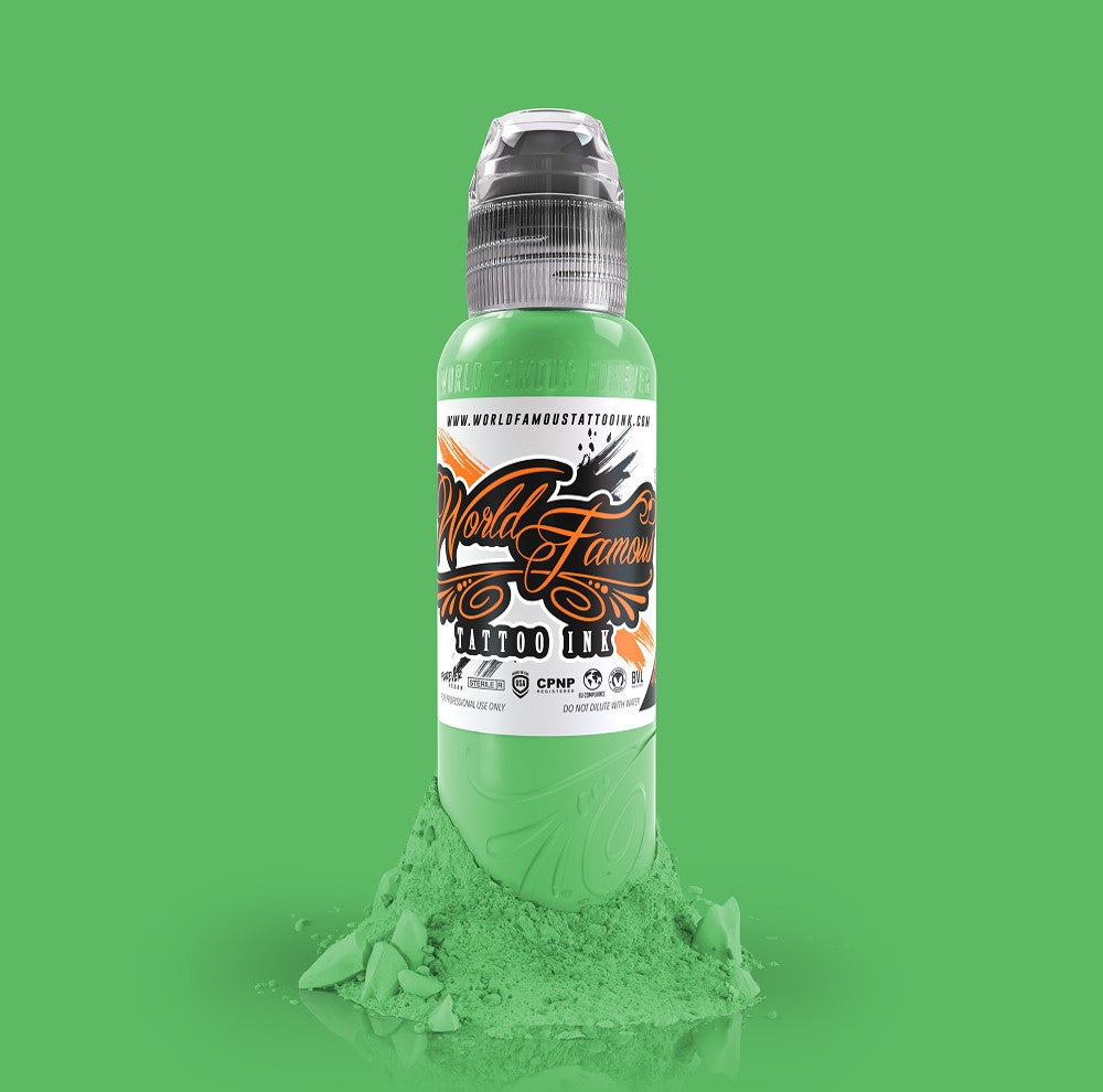 SHORT DATE - DISCOUNTED - World Famous Ink Ireland Green - 1oz (30ml)