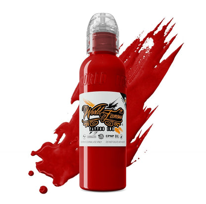 World Famous Ink Paul Rogers Red