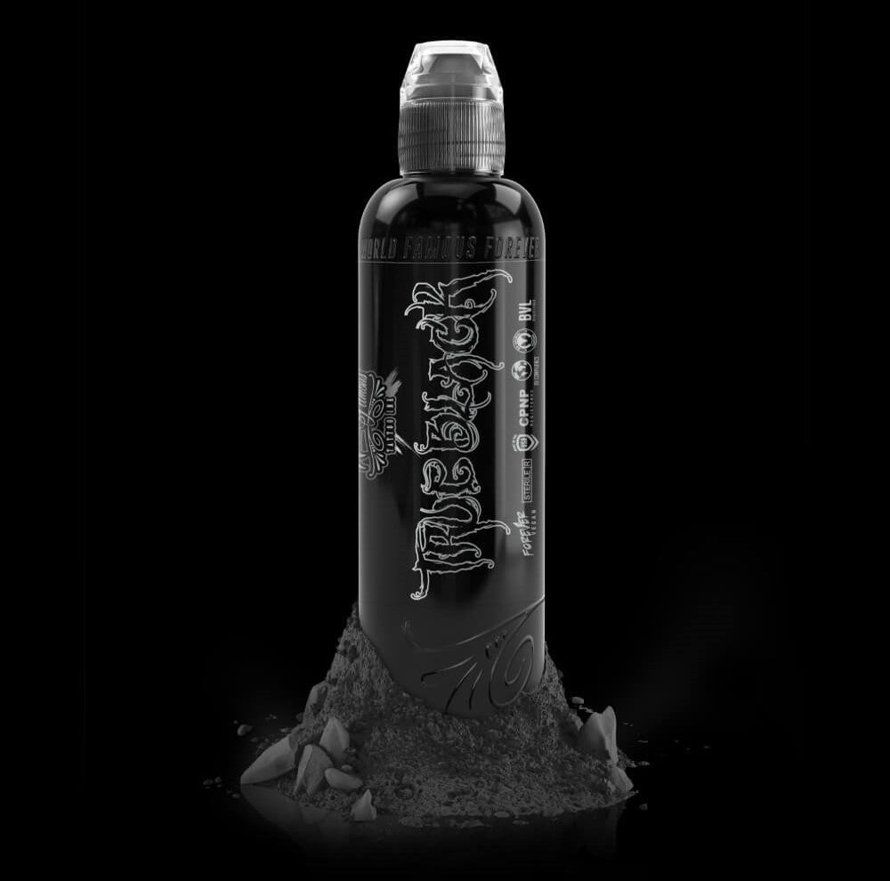 SHORT DATE - DISCOUNTED - World Famous Ink True Black - 4oz (120ml)