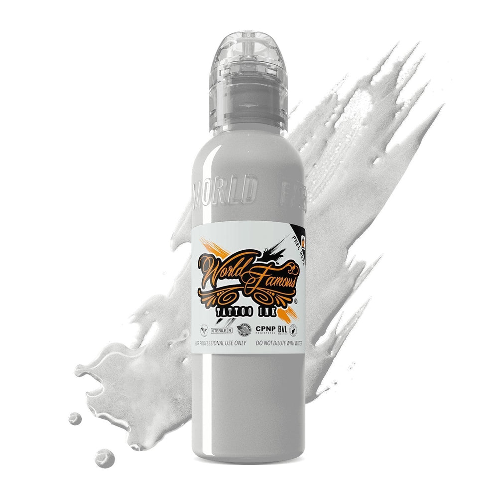 SHORT DATE - DISCOUNTED - World Famous Ink Portrait White - 4oz (120ml)