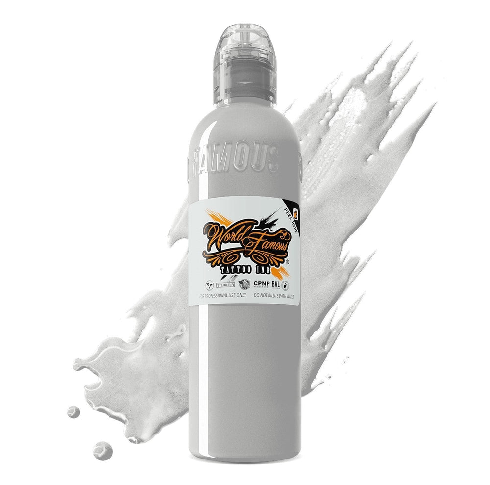 SHORT DATE - DISCOUNTED - World Famous Ink Portrait White - 4oz (120ml)