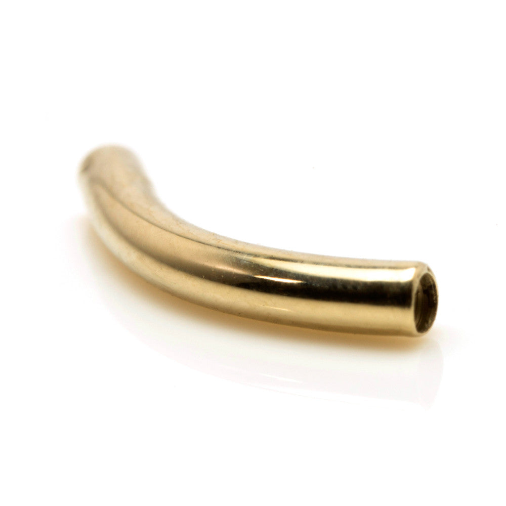 Zircon Gold Internal Ti Micro Banana Stem