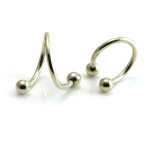 Zircon Gold Steel Micro Spiral