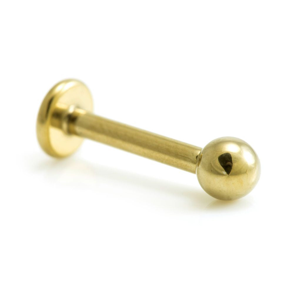 Zircon Gold Ti Internal Labret