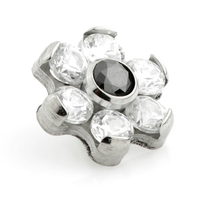 Ti Internal Micro Gem Flower Attachment (6 petals)