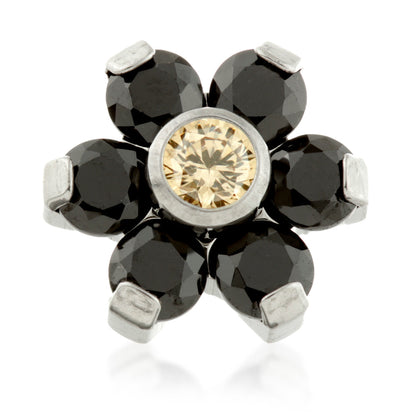 Ti Internal Micro Gem Flower Attachment (6 petals)