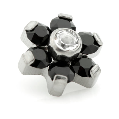 Ti Internal Micro Gem Flower Attachment (6 petals)