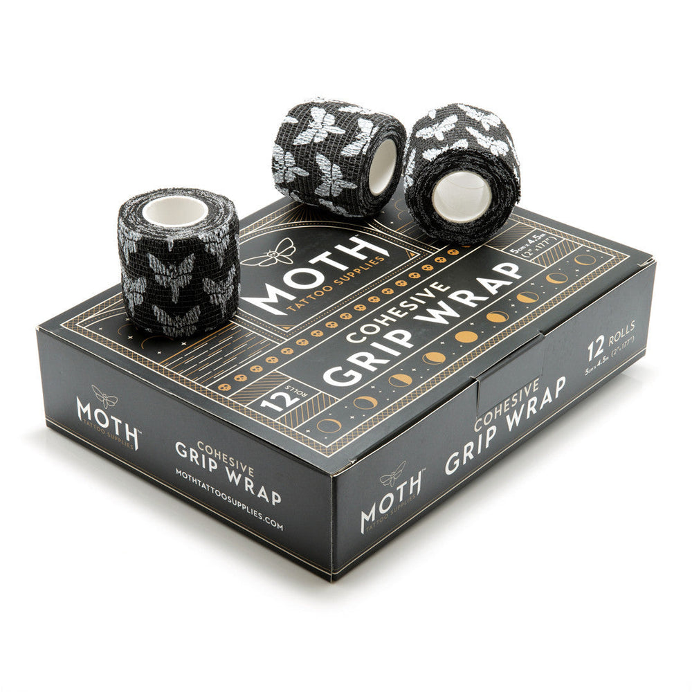 Moth Grip Wrap 2" - Box of 12 (With Logo)